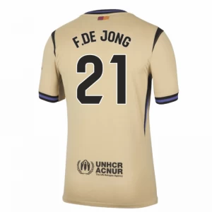 Frenkie de Jong #21 Fotbalové Dresy FC Barcelona 2025-26 Venkovní Dres Mužské