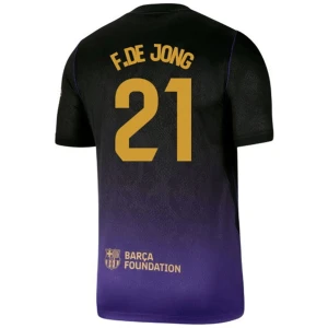 Frenkie de Jong #21 Fotbalové Dresy FC Barcelona 2026-27 Venkovní Dres Mužské