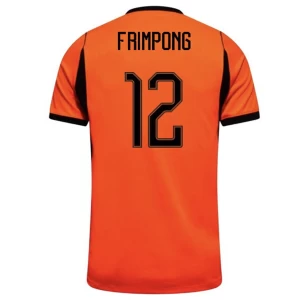 Frimpong #12 Fotbalové Dresy Holandsko Mistrovství Světa 2026 Domácí Dres Mužské