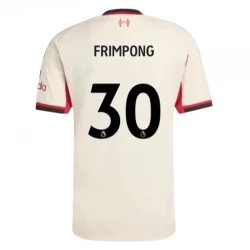 Frimpong #30 Fotbalové Dresy Liverpool FC 2025-26 Venkovní Dres Mužské