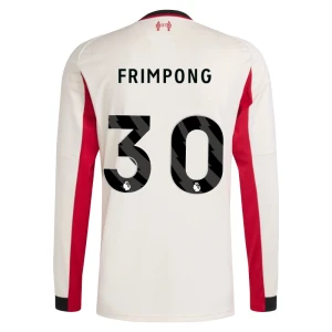 Frimpong #30 Fotbalové Dresy Liverpool FC 2025-26 Venkovní Dres Mužské Dlouhý Rukáv