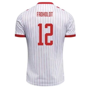 Froholdt #12 Fotbalové Dresy Dánsko 2026 Venkovní Dres Mužské