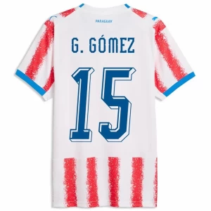 G. Gomez #15 Fotbalové Dresy Paraguay Mistrovství Světa 2026 Domácí Dres Mužské