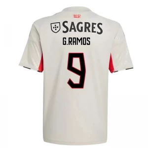 G. Ramos #9 Fotbalové Dresy SL Benfica 2025-26 Venkovní Dres Mužské