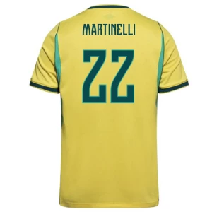 Gabriel Martinelli #22 Fotbalové Dresy Brazílie Mistrovství Světa 2026 Domácí Dres Mužské