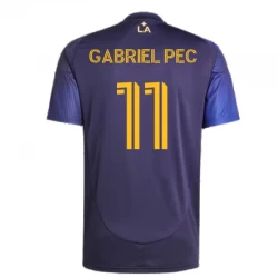 Gabriel Pec #11 Fotbalové Dresy Los Angeles Galaxy 2025-26 Venkovní Dres Mužské