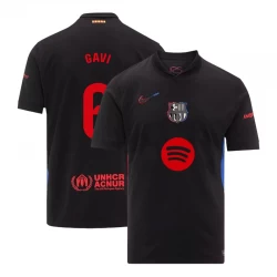 Gavi #6 Fotbalové Dresy FC Barcelona 2024-25 New Spotify Logo Venkovní Dres Mužské
