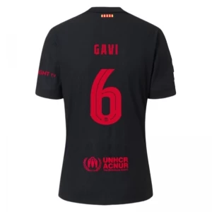 Gavi #6 Fotbalové Dresy FC Barcelona 2024-25 Venkovní Dres Mužské