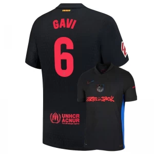 Gavi #8 Fotbalové Dresy FC Barcelona 2024-25 Travis Scott Venkovní Dres Mužské