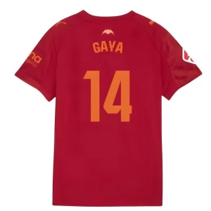 Gaya #14 Fotbalové Dresy Valencia CF 2025-26 Venkovní Dres Mužské