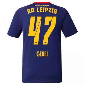Gebel #47 Fotbalové Dresy RB Leipzig 2025-26 Venkovní Dres Mužské