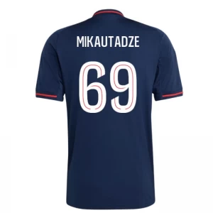 Georges Mikautadze #69 Fotbalové Dresy Olympique Lyonnais 2025-26 Venkovní Dres Mužské