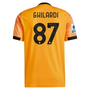 Ghilradi #87 Fotbalové Dresy AS Roma 2025-26 Venkovní Dres Mužské