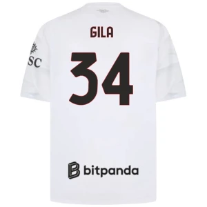 Gila #34 Fotbalové Dresy AC Milan 2026-27 Venkovní Dres Mužské