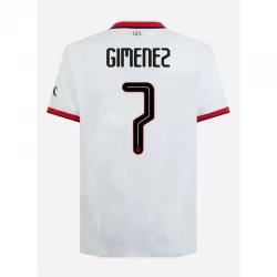 Gimenez #7 Fotbalové Dresy AC Milan 2024-25 UCL Venkovní Dres Mužské