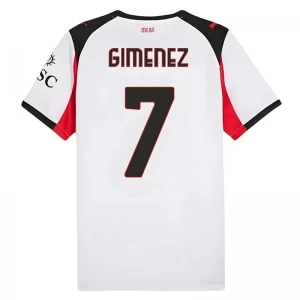Gimenez #7 Fotbalové Dresy AC Milan 2025-26 Venkovní Dres Mužské