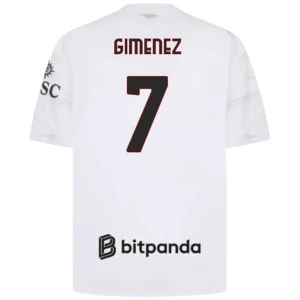 Gimenez #7 Fotbalové Dresy AC Milan 2026-27 Venkovní Dres Mužské