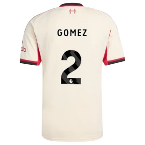 Gomez #2 Fotbalové Dresy Liverpool FC 2025-26 Venkovní Dres Mužské