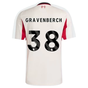 Gravenberch #38 Fotbalové Dresy Liverpool FC 2025-26 Venkovní Dres Mužské