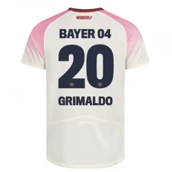 Grimaldo #20 Fotbalové Dresy Bayer 04 Leverkusen 2025-26 Venkovní Dres Mužské