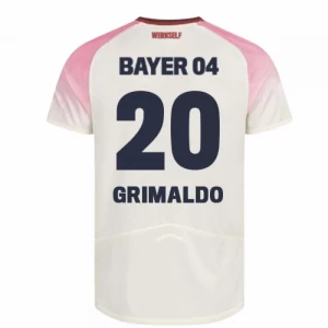 Grimaldo #20 Fotbalové Dresy Bayer 04 Leverkusen 2025-26 Venkovní Dres Mužské