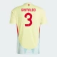 Grimaldo #3 Fotbalové Dresy Španělsko Mistrovství Evropy 2024 Venkovní Dres Mužské