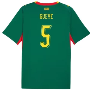 Gueye #5 Fotbalové Dresy Senegal Mistrovství Světa 2026 Venkovní Dres Mužské