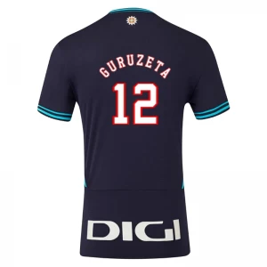 Guruzeta #12 Fotbalové Dresy Athletic Club Bilbao 2025-26 Venkovní Dres Mužské