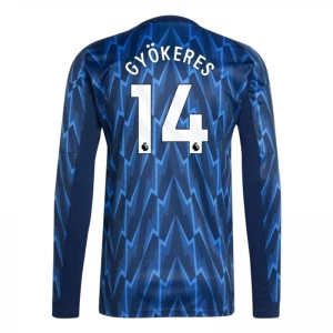 Gyokeres #14 Fotbalové Dresy Arsenal FC 2025-26 Venkovní Dres Mužské Dlouhý Rukáv