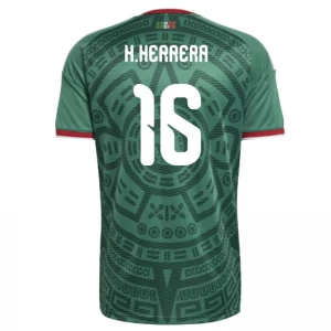 H. Herrera #16 Fotbalové Dresy Mexiko Mistrovství Světa 2026 Domácí Dres Mužské