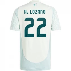 H. Lozano #22 Fotbalové Dresy Mexiko Copa America 2024 Venkovní Dres Mužské