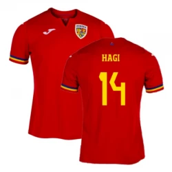 Hagi #14 Fotbalové Dresy Rumunsko Mistrovství Evropy 2024 Venkovní Dres Mužské