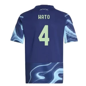 Hato #4 Fotbalové Dresy AFC Ajax Amsterdam 2025-26 Venkovní Dres Mužské