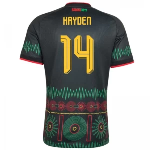 Hayden #14 Fotbalové Dresy Jamajka 2026 Venkovní Dres Mužské