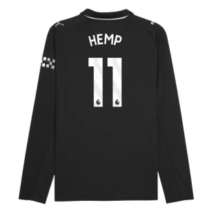 Hemp #11 Fotbalové Dresy Manchester City 2025-26 Venkovní Dres Mužské Dlouhý Rukáv