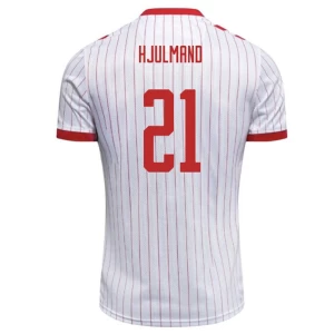 Hjulmand #21 Fotbalové Dresy Dánsko 2026 Venkovní Dres Mužské