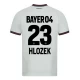 Hlozek #23 Fotbalové Dresy Bayer 04 Leverkusen 2023-24 Venkovní Dres Mužské