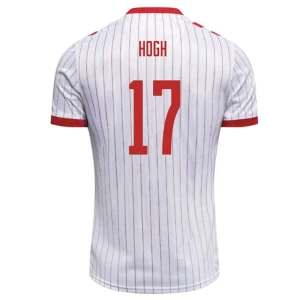 Hogh #17 Fotbalové Dresy Dánsko 2026 Venkovní Dres Mužské