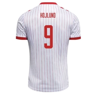 Hojlund #9 Fotbalové Dresy Dánsko 2026 Venkovní Dres Mužské