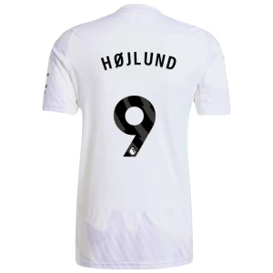 Hojlund #9 Fotbalové Dresy Manchester United 2025-26 Venkovní Dres Mužské