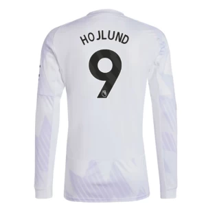 Hojlund #9 Fotbalové Dresy Manchester United 2025-26 Venkovní Dres Mužské Dlouhý Rukáv