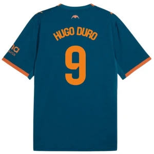 Hugo Duro #9 Fotbalové Dresy Valencia CF 2026-27 Venkovní Dres Mužské