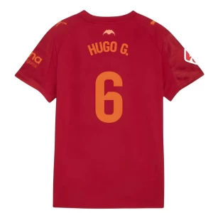 Hugo G. #6 Fotbalové Dresy Valencia CF 2025-26 Venkovní Dres Mužské