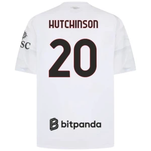 Hutchinson #20 Fotbalové Dresy AC Milan 2026-27 Venkovní Dres Mužské