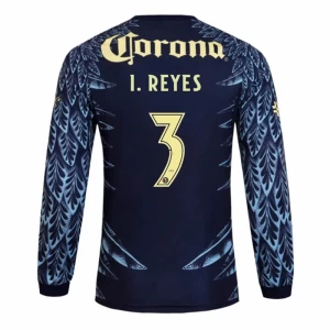 I. REYES #3 Fotbalové Dresy Club América 2025-26 Venkovní Dres Mužské Dlouhý Rukáv