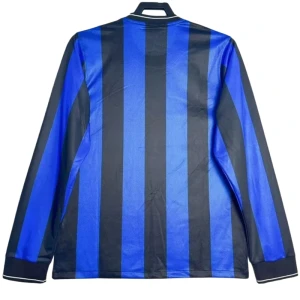 Inter Mediolan Champions League Final Retro Dres 2010-11 Domácí Mužské Dlouhý Rukáv