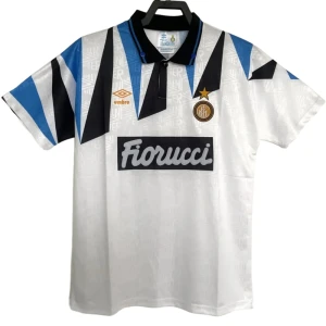 Inter Mediolan Retro Dres 1992-93 Venkovní Mužské