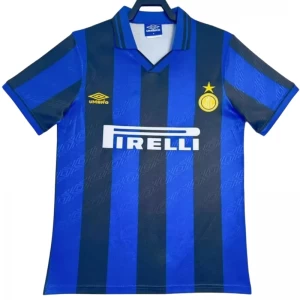 Inter Mediolan Retro Dres 1995-96 Domácí Mužské