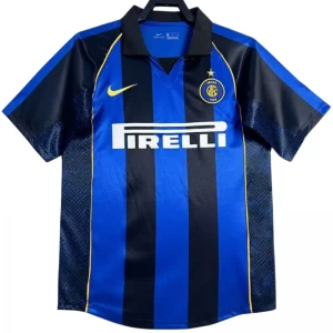 Inter Mediolan Retro Dres 2001-02 Domácí Mužské