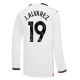 J. Alvarez #19 Fotbalové Dresy Manchester City 2023-24 Venkovní Dres Mužské Dlouhý Rukáv
